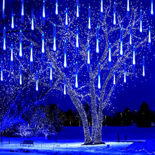 Image of 192 Leds USB Meteor Shower Lights - 8 Strands for Decorating Weddings Christmas