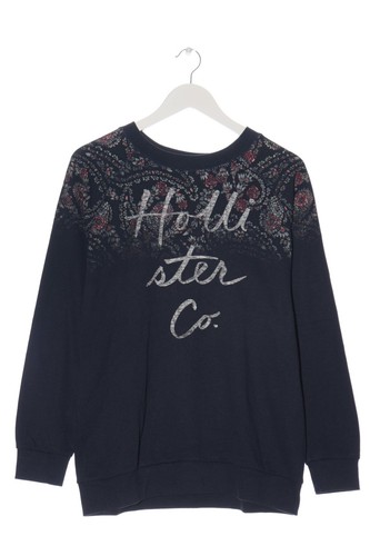 HOLLISTER Felpa Donna Taglia IT 42 nero stile casual - Foto 3 di 5