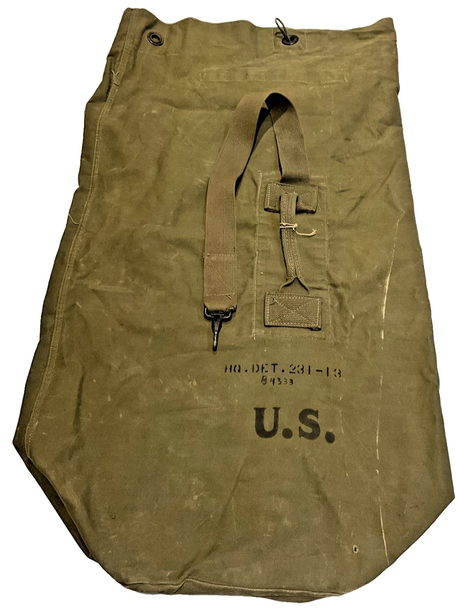 Wwii Duffle Bag In Original Ww Ii Us Field Gear & Equipment for