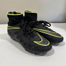 Nike Hypervenom Phantom II FG Black ACC Football Soccer Cleats US 4.5 UK 4