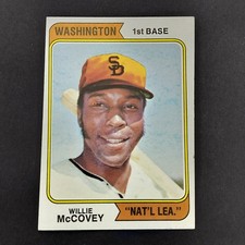 1974 Topps #250 Willie McCovey Washington Variation NRMT
