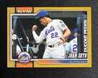 2026 Topps Series 1 Celebration Juan Soto Dugout Peeks /50 SSP 🔥 Mets