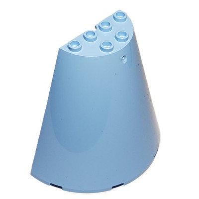 Lego Cone Half 8x4x6 Bright Light Blue NEW Listing 01/20/2026