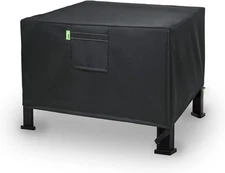 Fire Pit Cover Square – Heavy Duty Outdoor Firepit Cover, Full Coverage Patio Ou