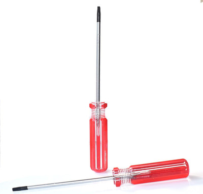 T10H Torx Security Screwdriver Set, 2 Pack, Magnetic Tip (T10)