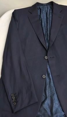 Ermenegildo Zegna High Performance Cool Effect Mens Herringbone Sport Coat 40R