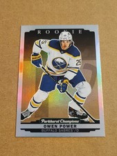 2022-23 Parkhurst Champions Owen Power Gold Rainbow Rookie SSP 1:534 Packs
