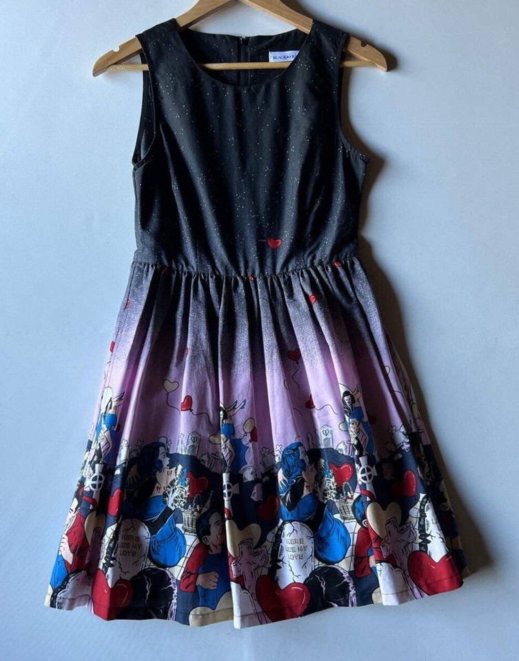 Black Friday Dress Womens 6 Fit And Flare Pick Me Up Dress Cotton