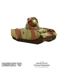 German Panzer IV X Konflikt 47 K47 Unassembled Unpainted
