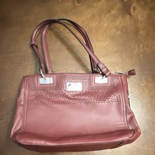 Cameleon Burgundy Concealed Carry Top Handle Bag, Zip Closure, Pockets