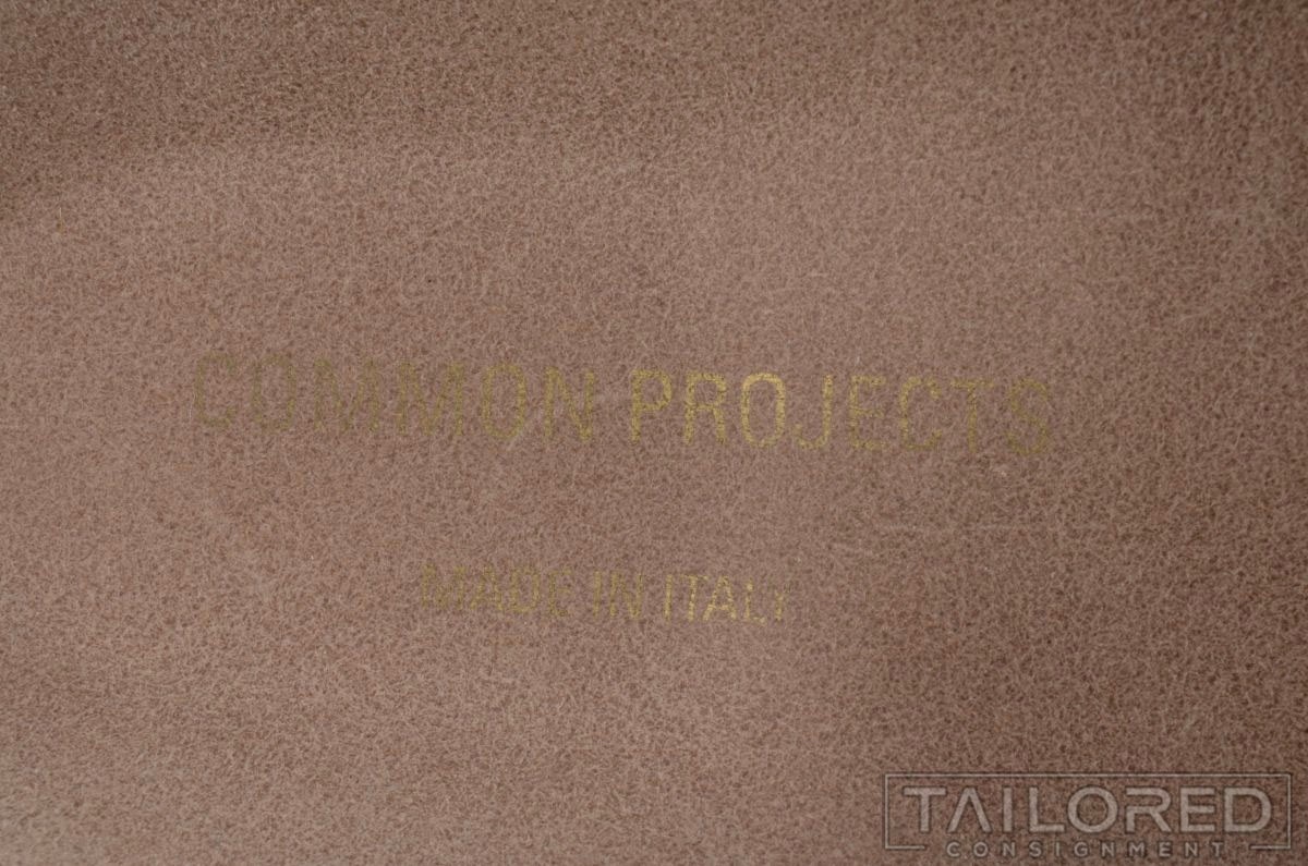 COMMON PROJECT Solid Brown Leather Clog Mule Shoe… - image 9