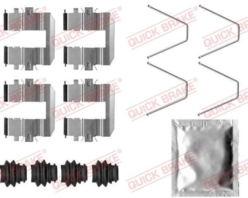 QUICK BRAKE Accessory Kit, disc brake pads HYUNDAI,KIA,VOLVO 109-0060 - Image 5