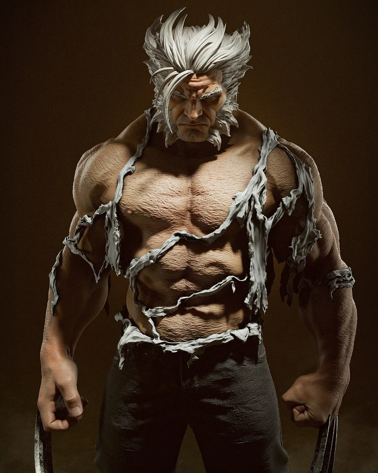 Logan by CA 3D Studio - 3D Printed Resin Model Kit (Unassembled & Unpainted) - Image 2 of 4