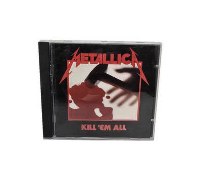 Metallica - Kill 'Em All CD Original 1983 Thrash Metal Elektra Megaforce