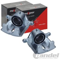 2X Maxgear Bremssattel Vorne Passend FÜR Land Rover Freelander