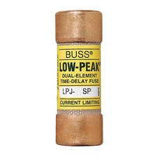 BUSSMANN LPJ-5-6/10SP Fuse,Class J,5-6/10A,LPJ Series 1DG88