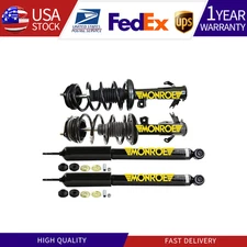 Monroe OEM Front Struts & Rear Shocks For 2012 Honda Civic with Warranty