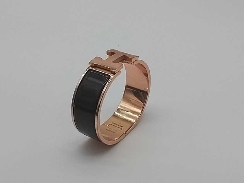 Hermes Clic Clac H Bracelet Royal Blue 18k Gold Plated