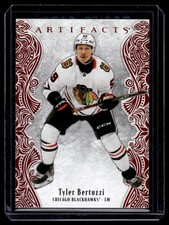 2025-26 UD Artifacts Ruby Red Tyler Bertuzzi 583/599 (SimMoy)