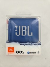 JBL GO2 - Waterproof Ultra Portable Bluetooth Speaker - Blue/Black