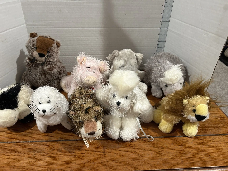 Webkinz GANZ Plush Stuffed Animal Lot Of 9- NO CODES - Image 2 of 4