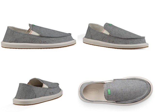 sanuk pick pocket chambray