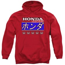 HONDA KANJI RACING Licensed Adult Hooded and Crewneck Sweatshirt SM-3XL