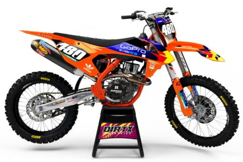 NEW DIRTX INDUSTRIES COMPLETE GRAPHICS WORLD GP ALL KTM SX SXF XC XCF XCW EXC