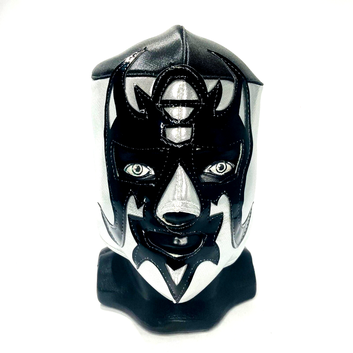 Mascara Ano 2000 Adult Size Mask Adult Size Cushion Laces Silver