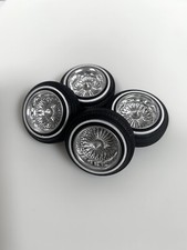 125 14 Deep Dish Daytons Chromed With 520 Tires And Bullet Cap. 125 14 Deep Dish Daytons Chromed With 520 Tires And Bullet Cap.