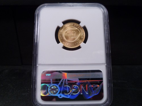 1997-W MS70 $5 Jackie Robinson Gold Commemorative NGC Certified Mint Perfect - Picture 5 of 8