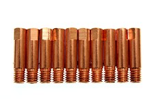 10x Stromkontaktdüsen 0,8mm MB15 MB14 M6 Stromkontaktdüsen MIG MAG 