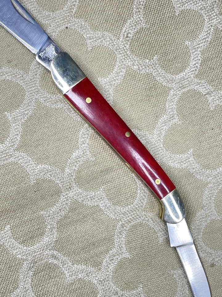 Frost Cutlery Pocket Knife Frost Cutlery  Little Copperhead Red Bone Knife - Изображение 4 из 4