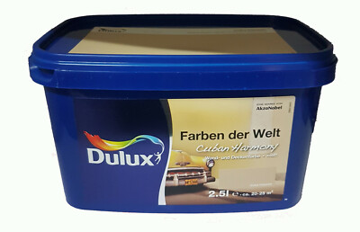 2,5 L  Dulux Farben der Welt Cuban Harmony Intensiv Wandfarbe Deckenfarbe matt 