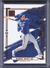 2024 Panini Impeccable #74 Bobby Witt Jr. Bronze #/99 Royals RG55