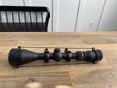 Tasco 3x - 9x 50mm Wide Angle Rifle Scope Waterproof With Caps NICE