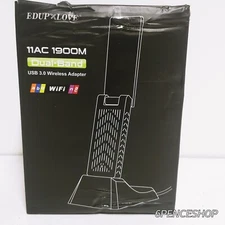 IMPERFECT BOX EDUP LOVE AC 1900M Dual-Band USB 3.0 Wireless Adapter