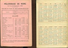 ALTE WERBUNG WALLFAHRT ROM 1901 KALENDER 1942