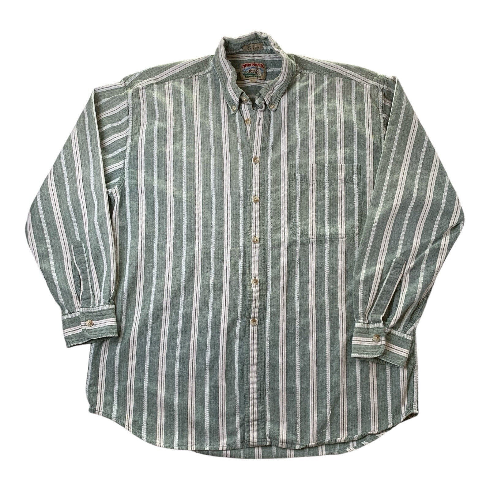 FILA Camicia vintage Adirondack by Savile Row 100% cotone twill di montagna con bottoni