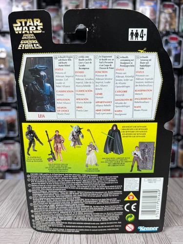 Star Wars - Power of the Force - Leia (In Boushh Disguise) - Tri-Logo - Picture 2 of 2