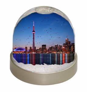 Snow Dome Toronto Personalised Xmas Globe Can Be Customised
