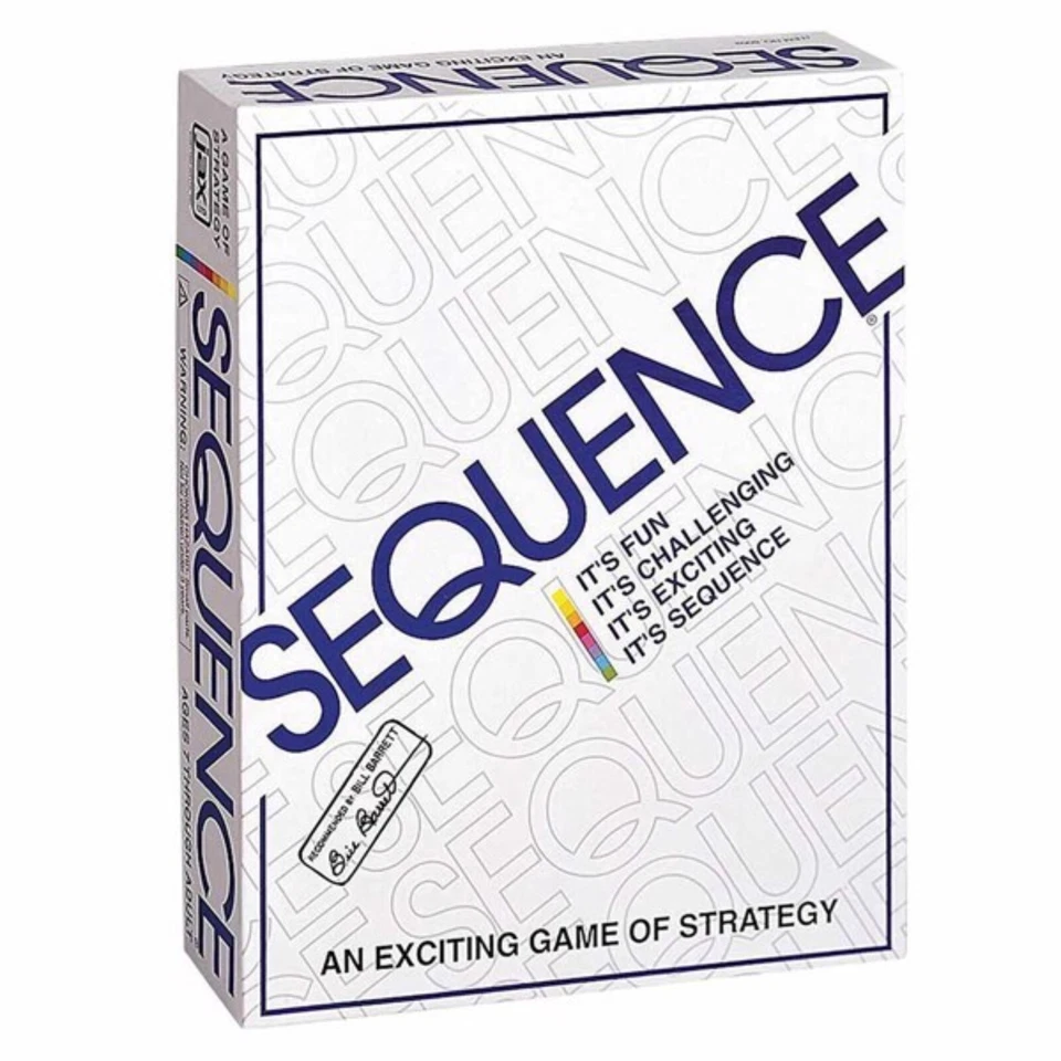 Sequence Board Game Fun Family Friendly Party Strategy MELBOURNE STOCK