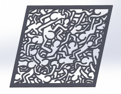 10 DXF File CNC g-code Industrial router plasma Pattern Man Silhouettes Nr.3820