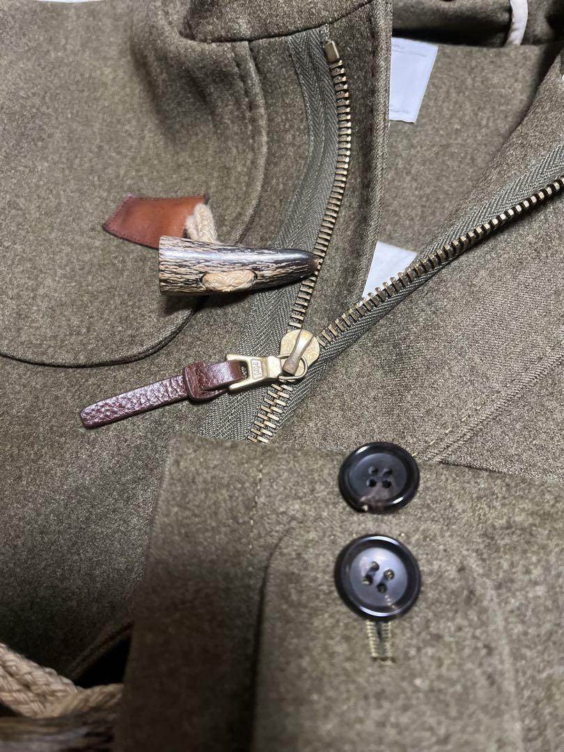 Visvim Commodore Wool Windstopper Melton Duffel Coat Olive Visvim Commodore Wool Windstopper Melton Duffel Coat Olive