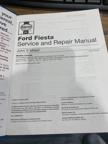 Haynes Manuals from 80's to Early 2000's Used Condition See Pics Take your pick - Picture 8 of 82