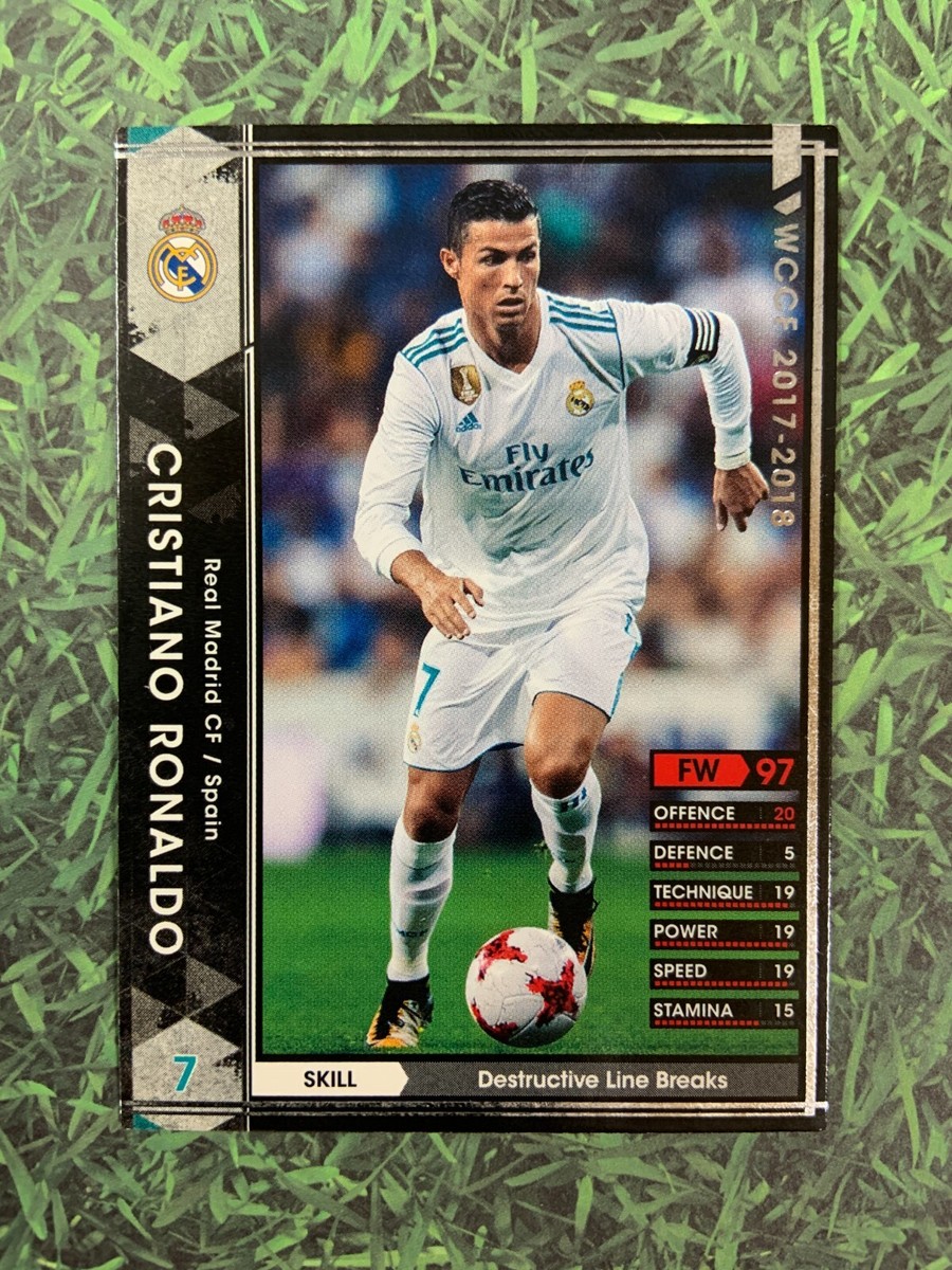  Real Madrid 2017/18 クリロナ Panini WCCF 2017-18 Cristiano Ronaldo Real Madrid Football Soccer
