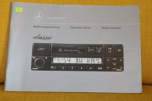 Bedienungsanleitung Mercedes Classic BE 1150 Becker W202 W124 W140 R129 W463 - Bild 3 von 4