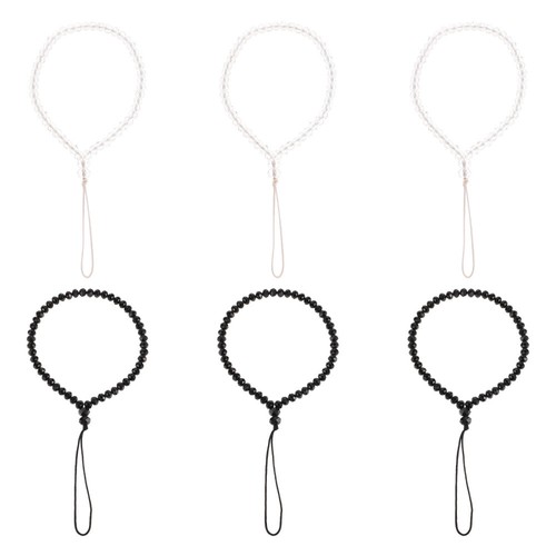 6 Pcs Mobile Phone Straps Cell Charms Lanyard Handmade Braided Rope - 第 2/12 張圖片