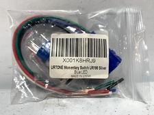 Urtone X001K8HRJ9 Latching Push Button Switch 24V Blue LED Ring (lot of 52)