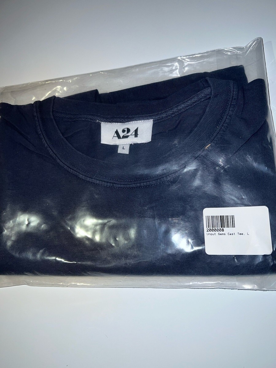 L NEW! A24 Uncut Gems Cast Tee Howard T Shirt Large Limited